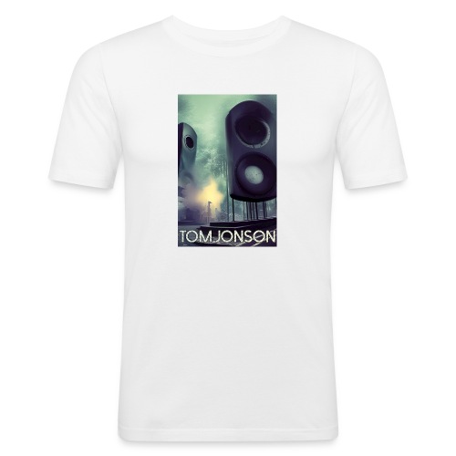 Tom Jonson Alien Speakers - Männer Slim Fit T-Shirt