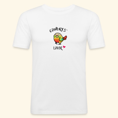 Conures' Lover: Ananas - T-shirt près du corps Homme