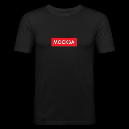 Moskau - Utoka - Männer Slim Fit T-Shirt