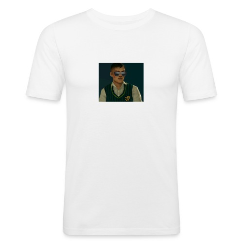 Larrytoba Merch - Männer Slim Fit T-Shirt