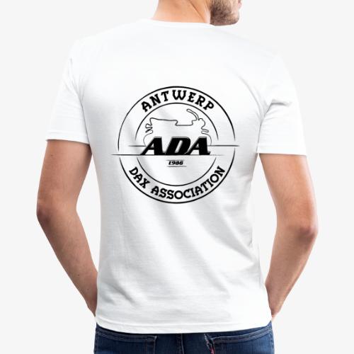 ADA DAX Logo Large Noir - T-shirt près du corps Homme