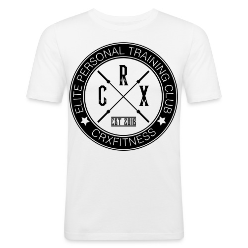 CRXFitness Logo - Men's Slim Fit T-Shirt