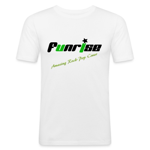 funrise_logo2 - Männer Slim Fit T-Shirt