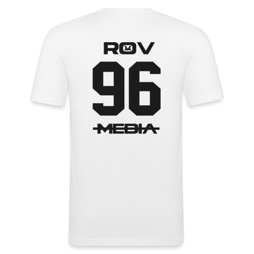 ROV Media - Mannen slim fit T-shirt