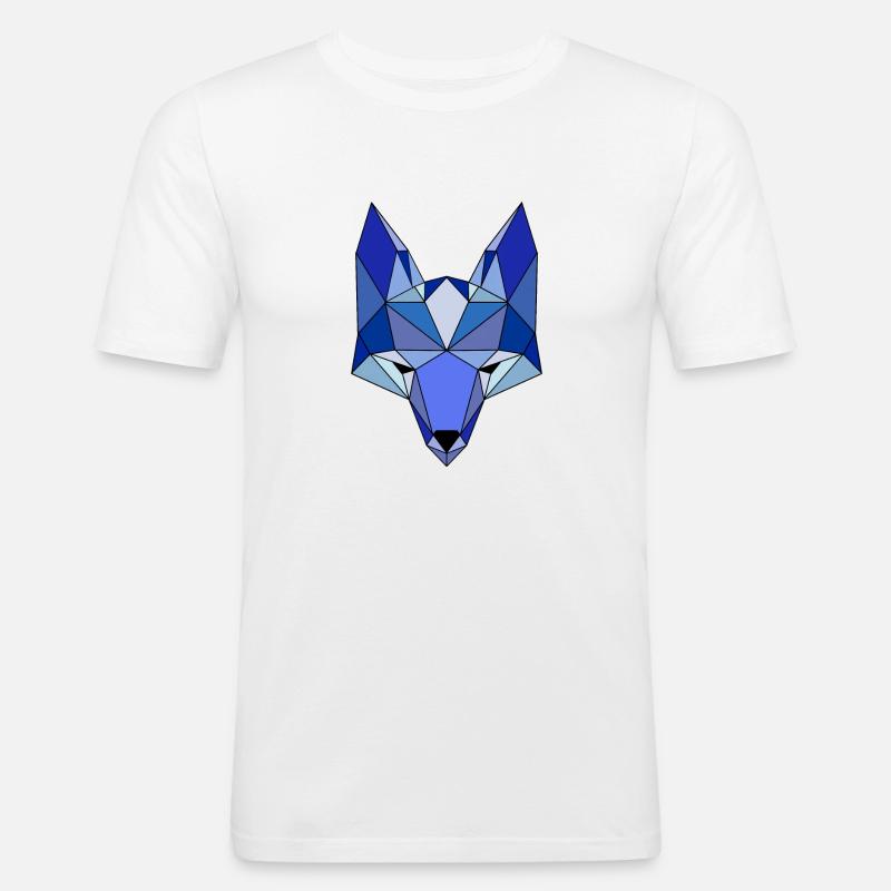 bluefox - Männer Slim Fit T-Shirt - Weiß