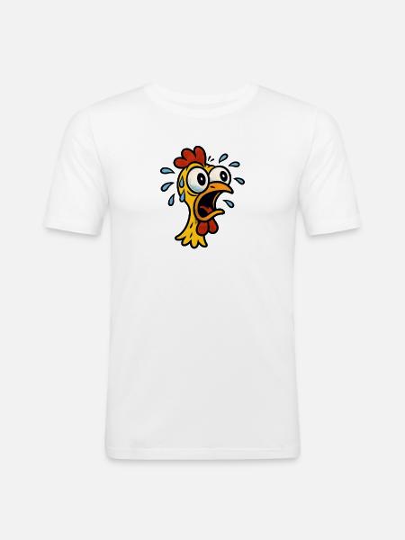 Trying to Hendl this saying - Men's Slim Fit T-Shirt - white
