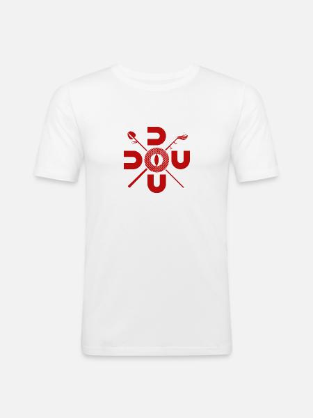 Symboles du Doudou - T-shirt près du corps Homme - blanc