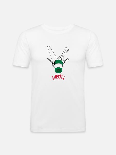 Surgeon - Men's Slim Fit T-Shirt - white