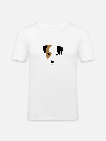 HECTOR-BABY - T-shirt près du corps Homme - blanc