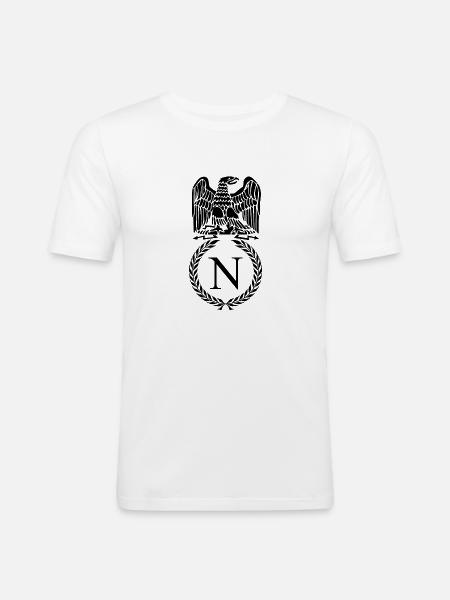 Napoléon - T-shirt près du corps Homme - blanc