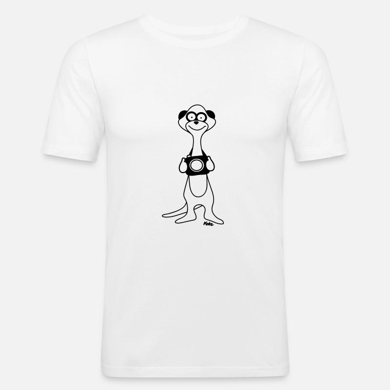 Erdmännchen - Männer Slim Fit T-Shirt - undefined
