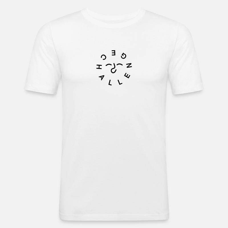 2024 Challenge accepted - Männer Slim Fit T-Shirt - Weiß