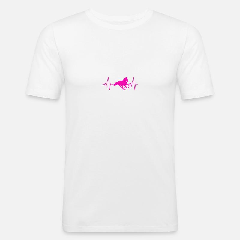 Werdender Vater Papa Papi Geschenk - Männer Slim Fit T-Shirt - Weiß