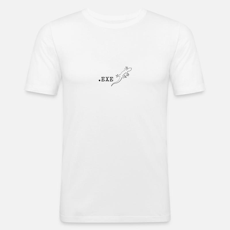 Informaticien programmeur It Coding - T-shirt près du corps Homme - blanc