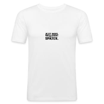 Brawling Gaming Gambling Gamer Gift - Men's Slim Fit T-Shirt - white - Front - Nik (191cm)