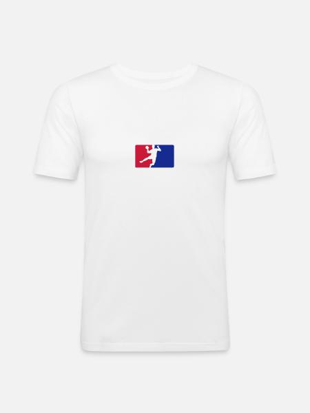 Handball - Männer Slim Fit T-Shirt - Weiß