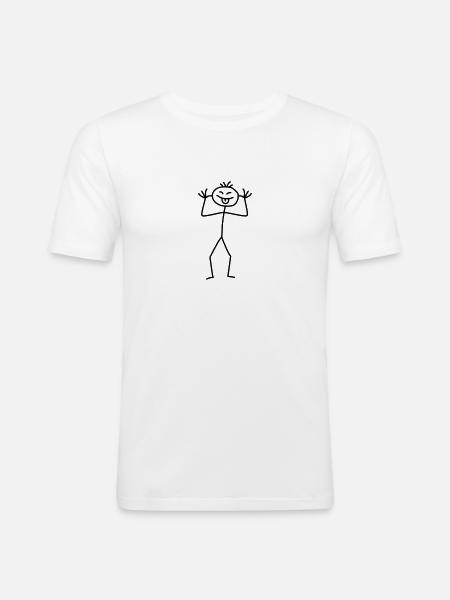 Annoy - T-shirt près du corps Homme - blanc