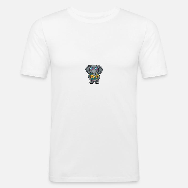 Mammut Comic Cool Summer - Men's Slim Fit T-Shirt - white