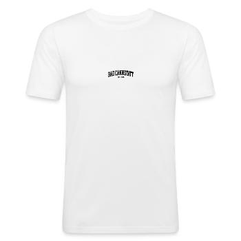 Stuttgart Schwaben College Sports Bad Cannstatt - Men's Slim Fit T-Shirt - white - Front - Nik (191cm)