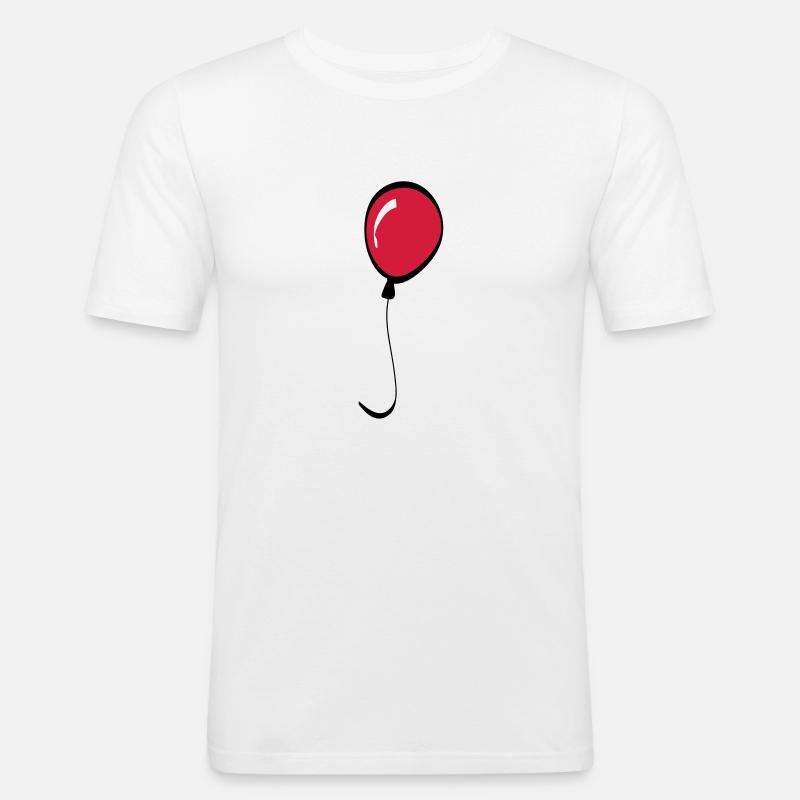 balloon - Men's Slim Fit T-Shirt - white