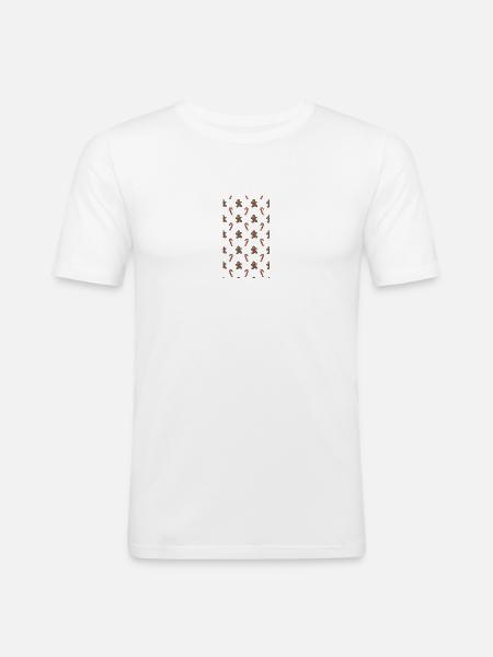 urloviekim removebg preview - Men's Slim Fit T-Shirt - white