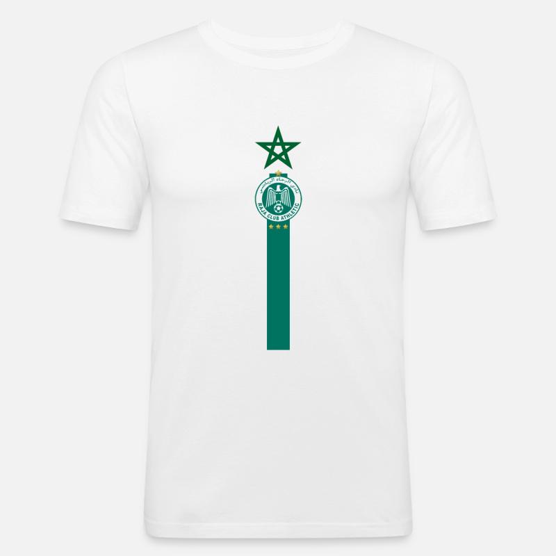 Raja Marokko - Männer Slim Fit T-Shirt - Weiß