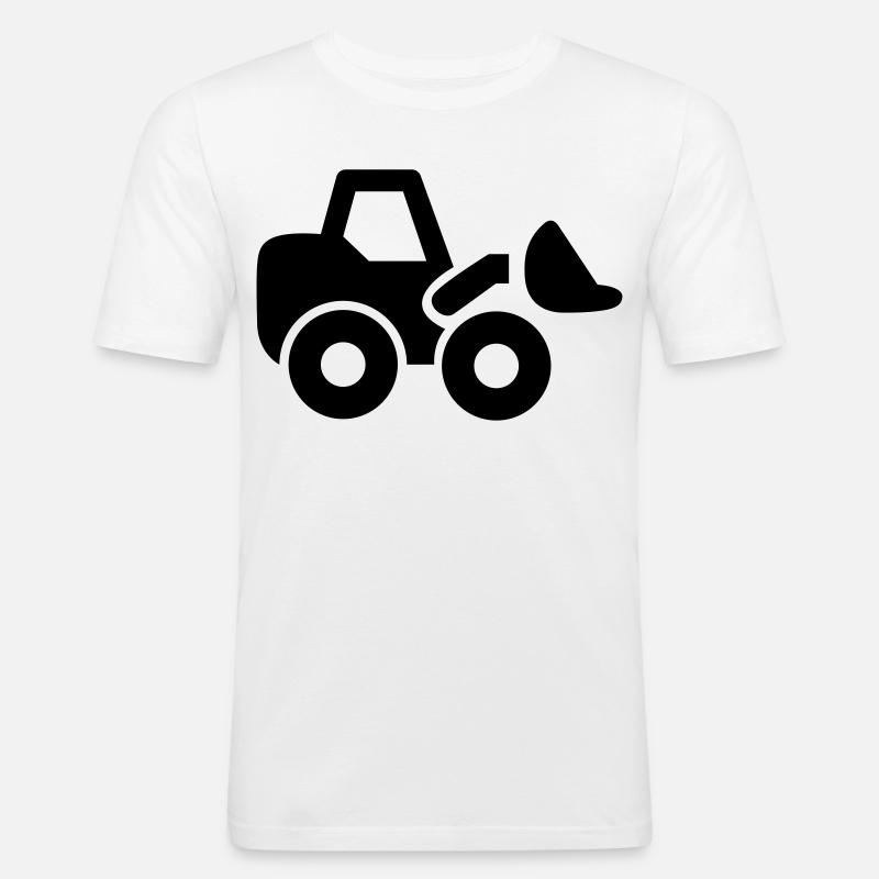 Bagger - Männer Slim Fit T-Shirt - Weiß