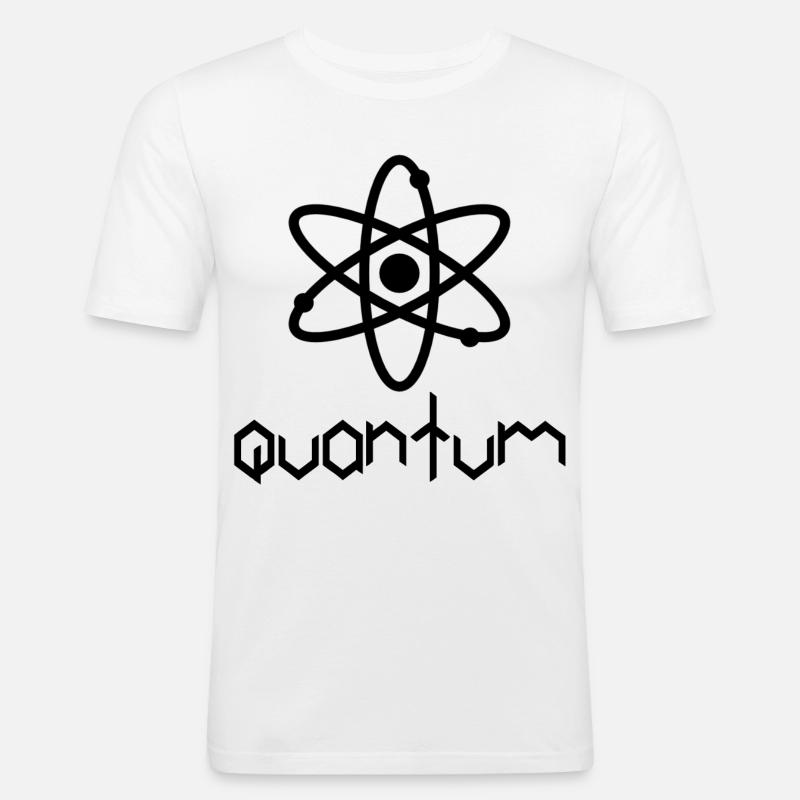 Quantity - Men's Slim Fit T-Shirt - white