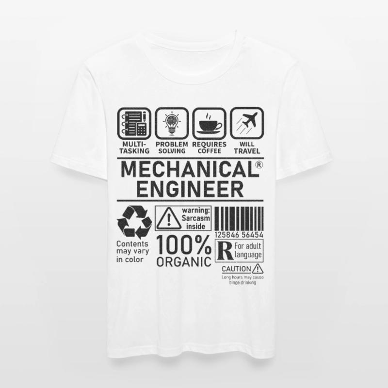 Mechanical Engineer multi tasking problem solving Männer Slim Fit T-Shirt