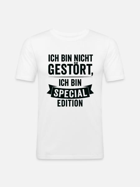 I'm Special Edition - Men's Slim Fit T-Shirt - white