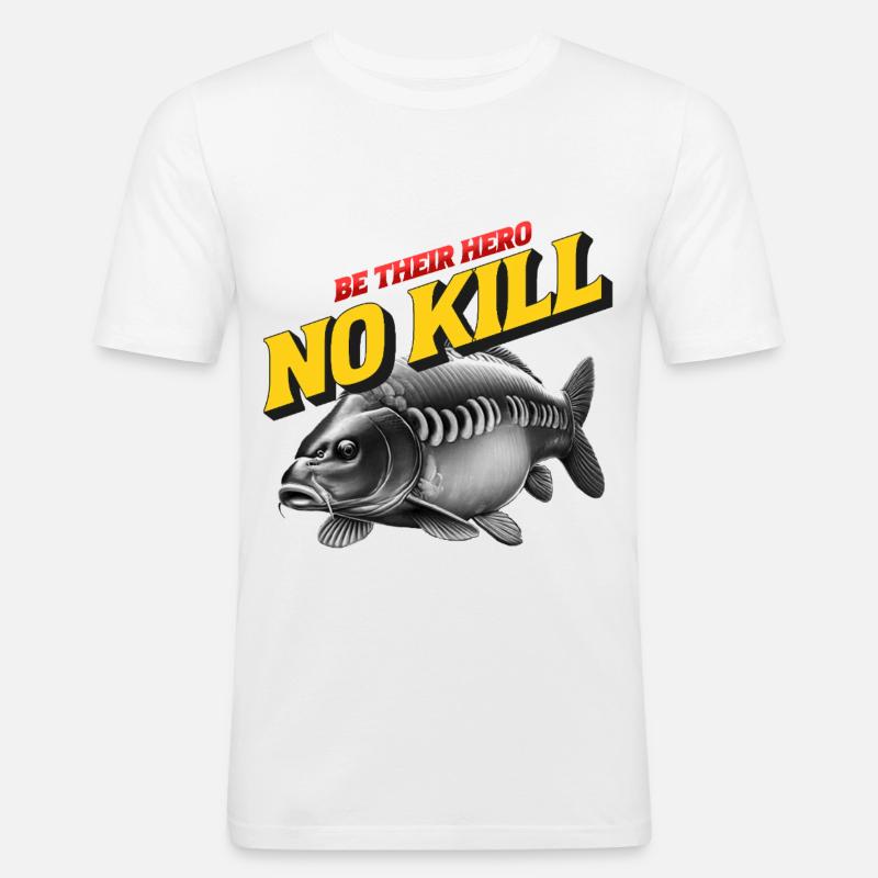 CAPE: Sei ihr Held! - Männer Slim Fit T-Shirt - Weiß