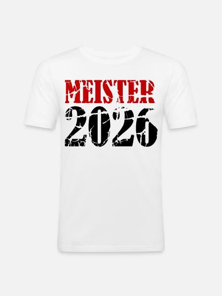 Champion 2026 Championship - Men's Slim Fit T-Shirt - white