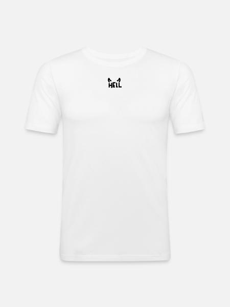 Hell - Men's Slim Fit T-Shirt - white