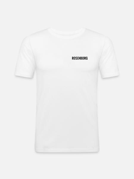 Rosenborg - Männer Slim Fit T-Shirt - Weiß