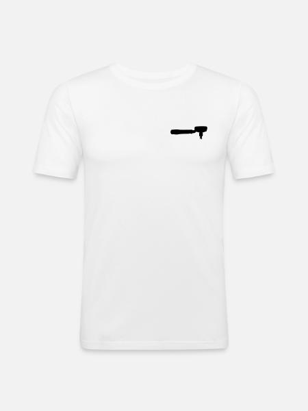 Her er de endelige metadata for dine minimalis - Herre Slim Fit T-Shirt - hvid