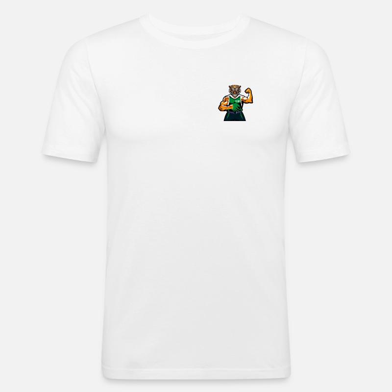 HSG Alumni 85 - Männer Slim Fit T-Shirt - Weiß