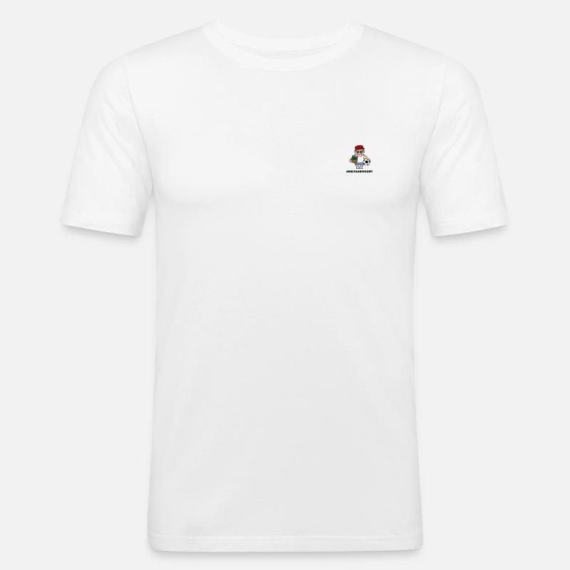 Andy auf Abschlussfahrt - Abschlussfahrt - Männer Slim Fit T-Shirt - Weiß