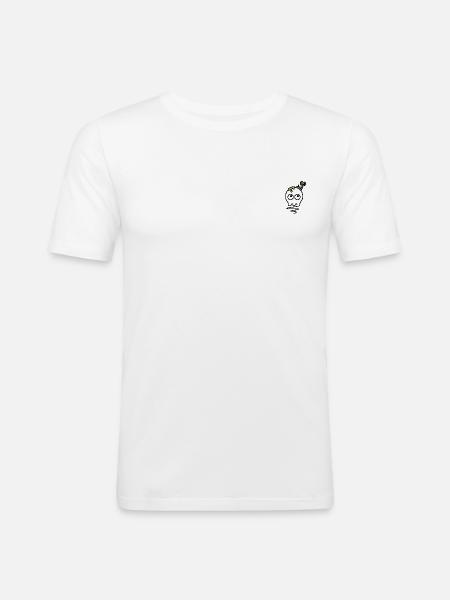 Skull Island - Men's Slim Fit T-Shirt - white