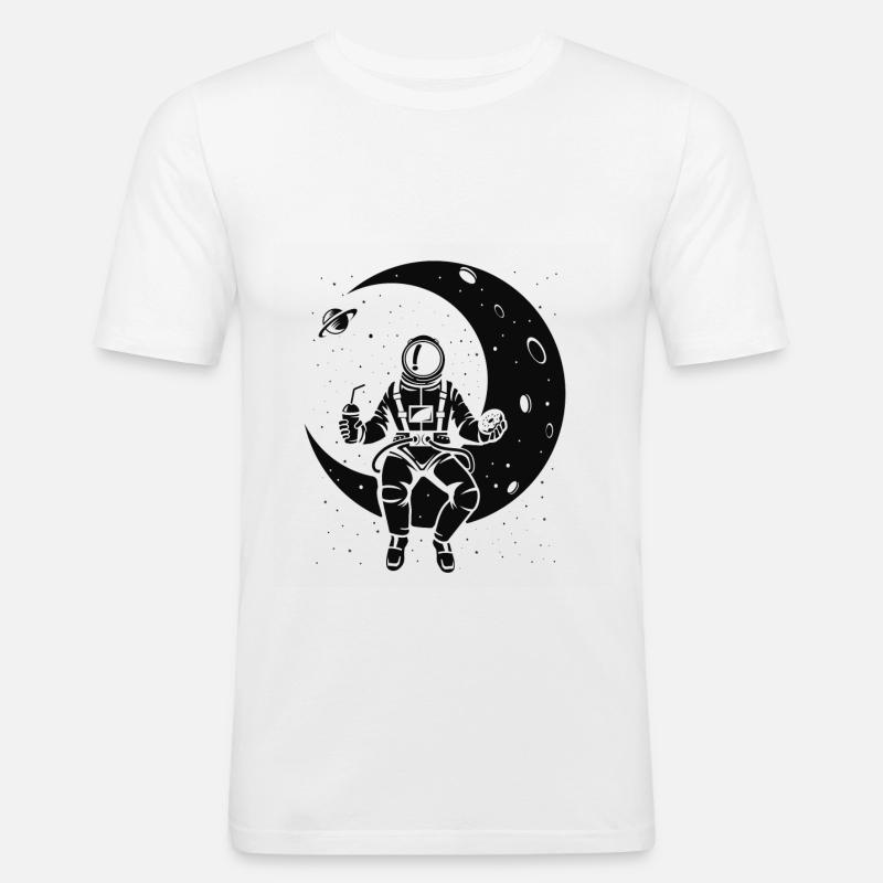Mach mal ne Pause BK - Männer Slim Fit T-Shirt - Weiß