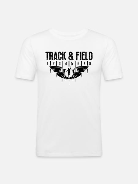 Athlétisme Sprint Triathlon Race Sprinter - T-shirt près du corps Homme - blanc