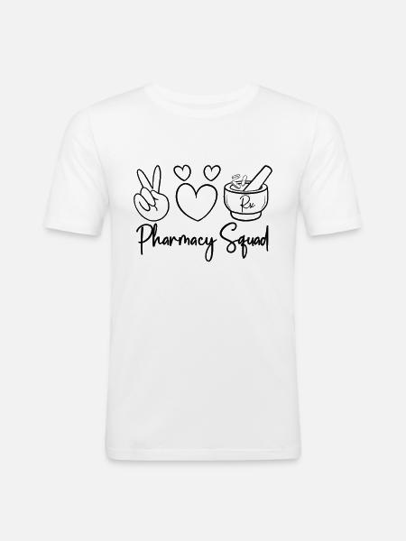 Pharmacy Technician Pharmacy Technician Gift - Men's Slim Fit T-Shirt - white