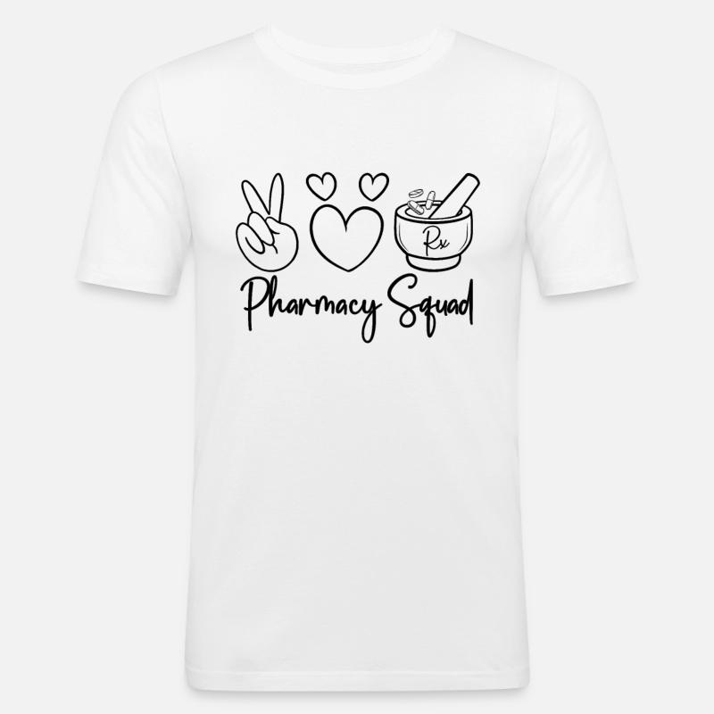 Pharmacy Technician Pharmacy Technician Gift - Men's Slim Fit T-Shirt - white