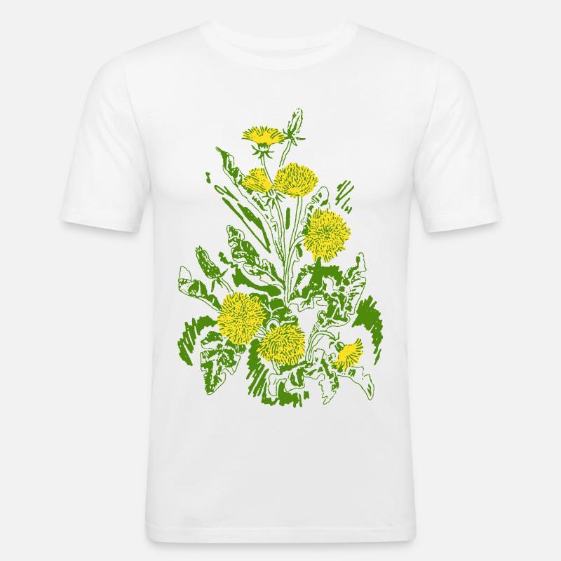 MÆLKEBØTTER - Herre Slim Fit T-Shirt - hvid