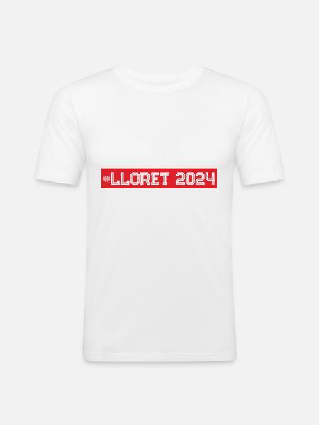 Lloret de Mar 2024 - Men's Slim Fit T-Shirt - white
