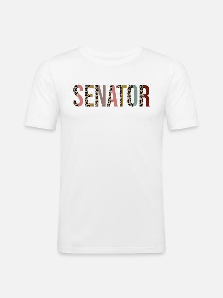 Senator - Men's Slim Fit T-Shirt - white