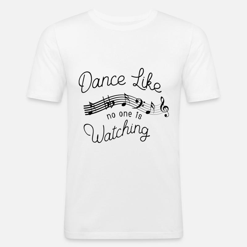 Dance Gift Dancing Dance Tango - Men's Slim Fit T-Shirt - white