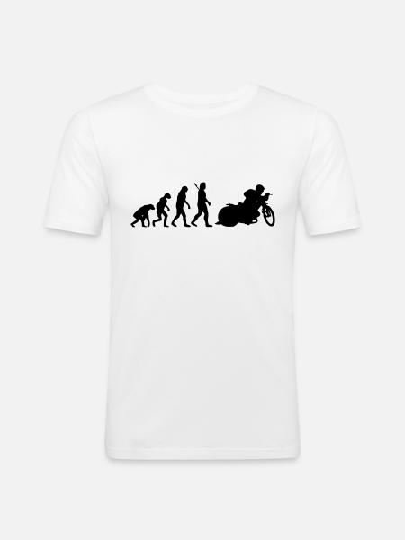 Speedway - Männer Slim Fit T-Shirt - Weiß