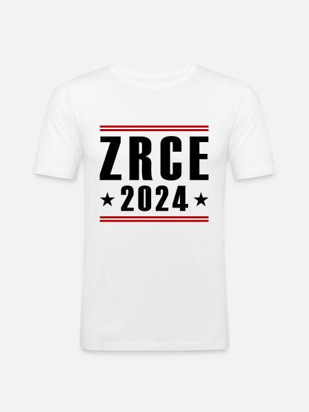 Zrce 2024 - Men's Slim Fit T-Shirt - white