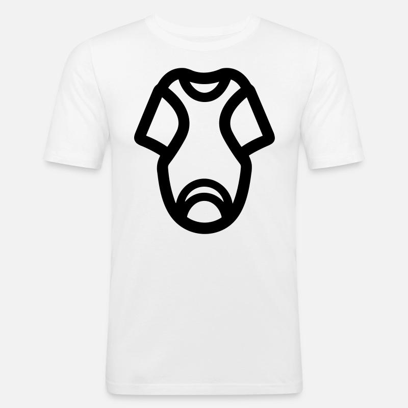 Layer - Men's Slim Fit T-Shirt - white