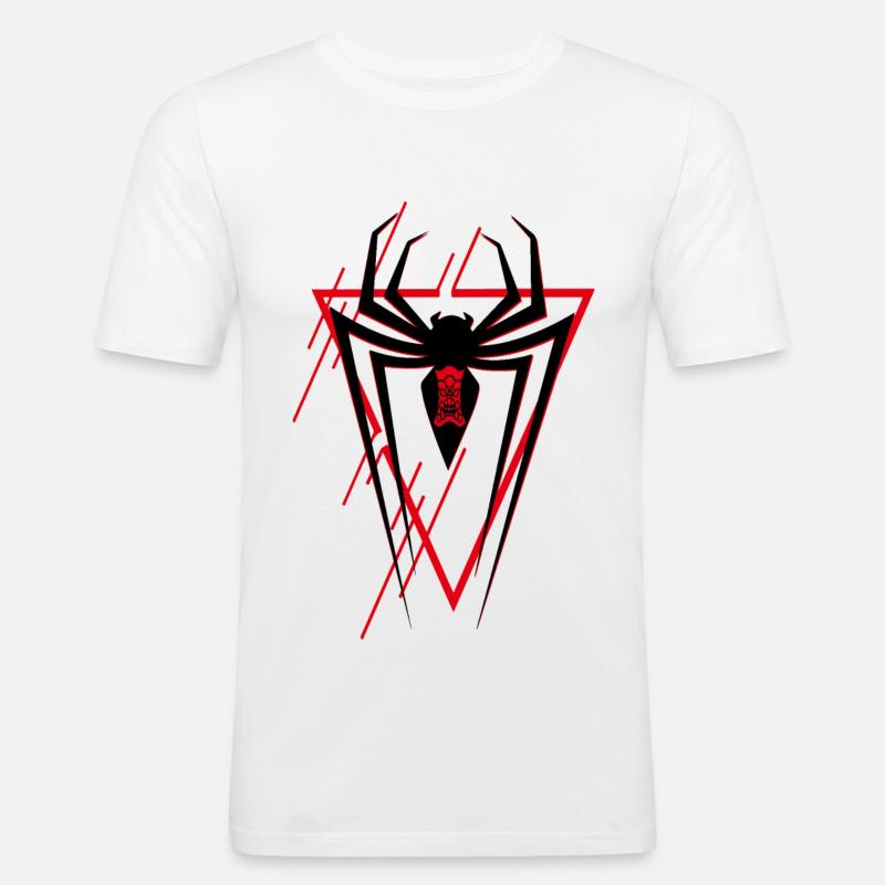 Spider - Men's Slim Fit T-Shirt - white
